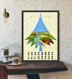 affiche ardennes vintage