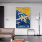 affiche armee de lair vintage