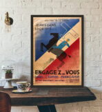 affiche armee francaise vintage