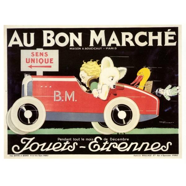 affiche-au-bon-marche affiche au bon marché
