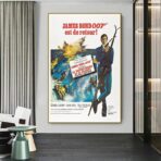 affiche au service secret de sa majesté
