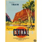 affiche australie vintage