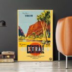 affiche australie vintage
