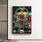 affiche avengers vintage