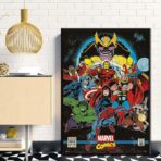 affiche avengers vintage