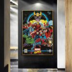 affiche avengers vintage