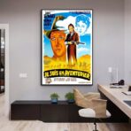 cartel vintage aventurero