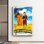 cartel vintage aventurero