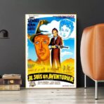 cartel vintage aventurero