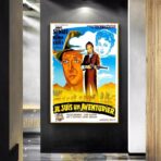 cartel vintage aventurero