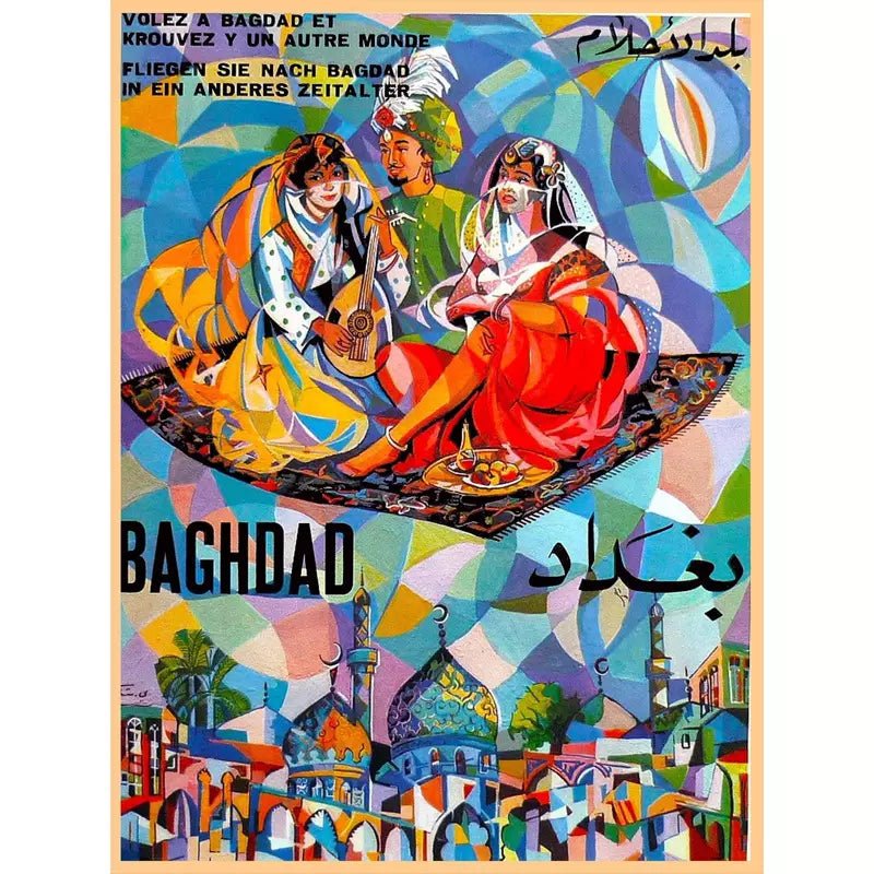 affiche-bagdad-vintage_1 affiche bagdad vintage