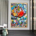 affiche bagdad vintage