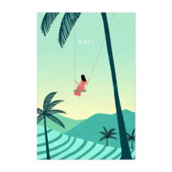affiche bali vintage