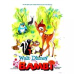 affiche bambi vintage
