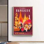 poster bangkok vintage