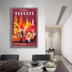 poster bangkok vintage