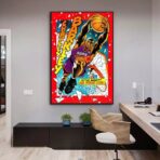 affiche basket vintage 1993