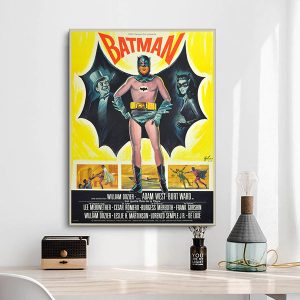 affiche batman vintage