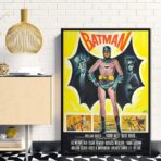 affiche batman vintage