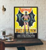 affiche batman vintage
