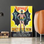 affiche batman vintage