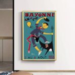 affiche bayonne vintage