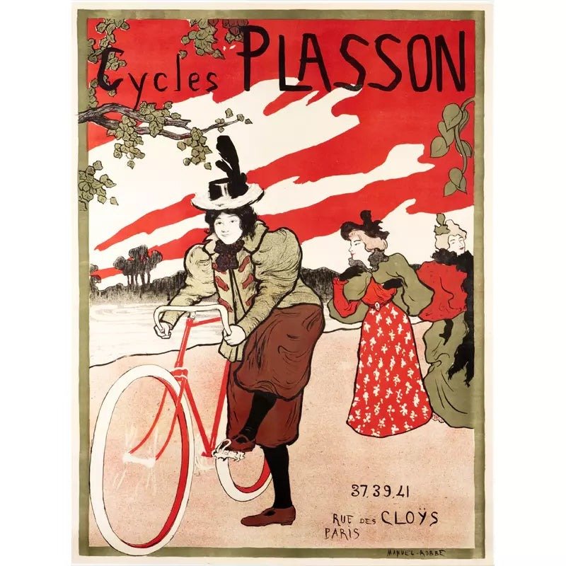 cartel de bicicleta vintage 2 cartel de bicicleta vintage 2