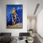 affiche bicyclette vintage