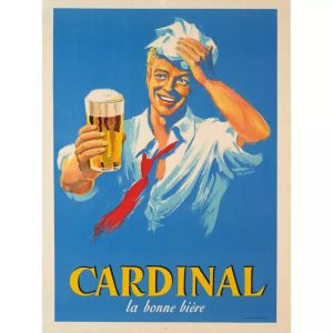 affiche biere vintage francais