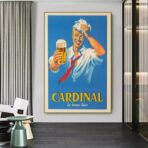 affiche biere vintage francais