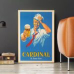 affiche biere vintage francais