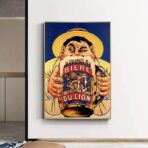 affiche bière vintage