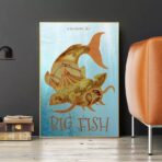 affiche big fish vintage