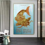 affiche big fish vintage