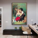 affiche biscuit lefevre utile