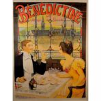 affiche bistrot vintage