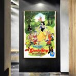 affiche blanche neige et les sept nains