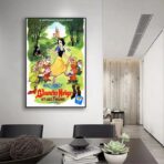 affiche blanche neige et les sept nains