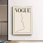 cartel blanco vintage