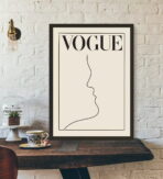 cartel blanco vintage
