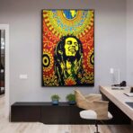affiche bob marley vintage