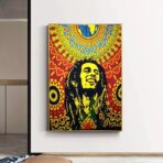 affiche bob marley vintage