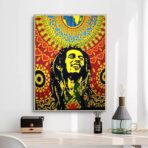 affiche bob marley vintage