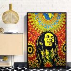 affiche bob marley vintage