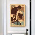cartel bohemio vintage