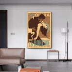 cartel bohemio vintage