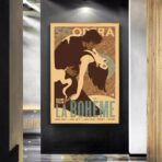 cartel bohemio vintage