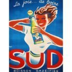 cartel de bebida vintage 1