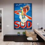 cartel de bebida vintage 1