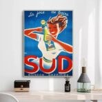 cartel de bebida vintage 1
